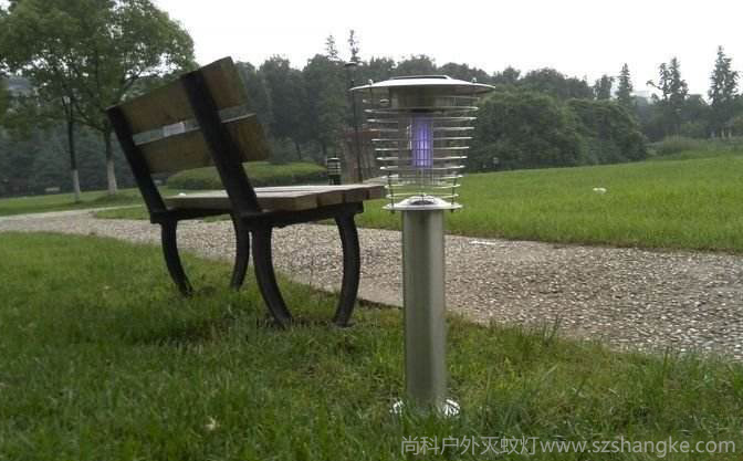 公園草坪驅蚊用戶外滅蚊燈，環保無污染